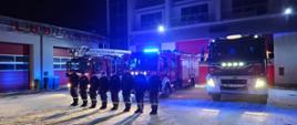 Strażacy oddali hołd policjantom z Wrocławia