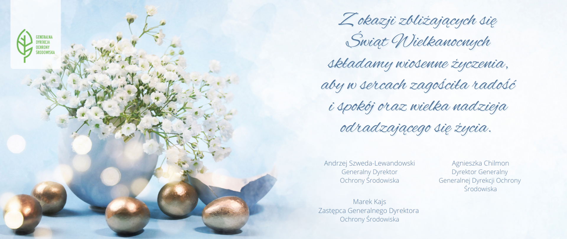 Życzenia z okazji Świąt Wielkanocnych