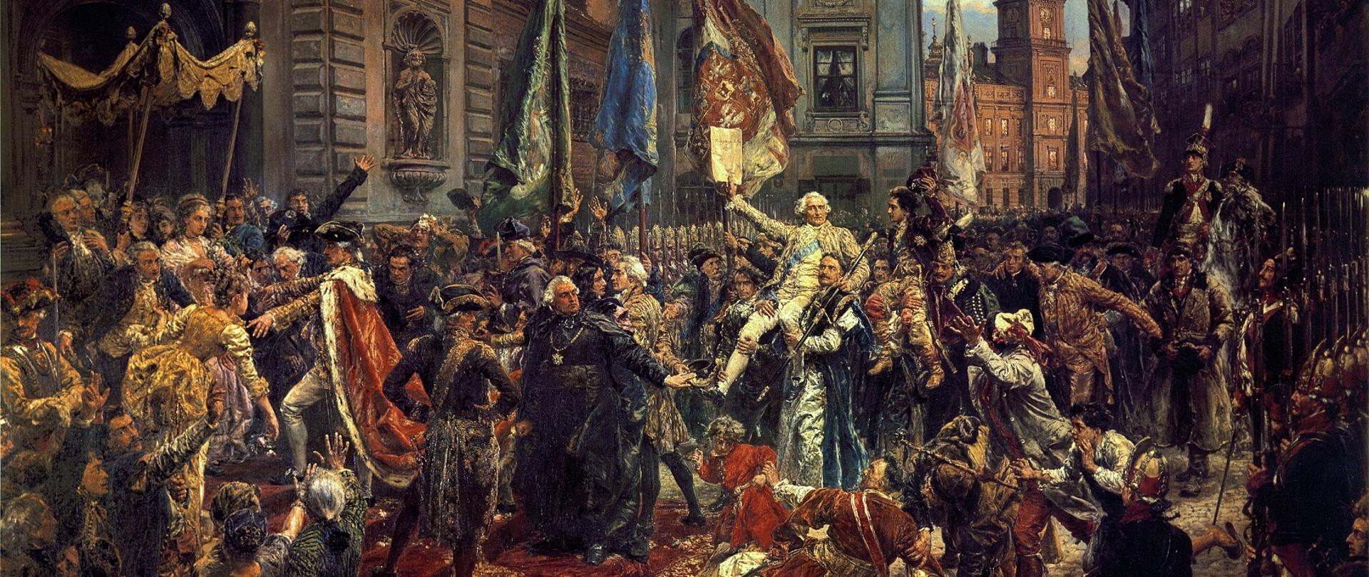 Konstytucja 3 Maja – obraz Jana Matejki (1838–1893)
