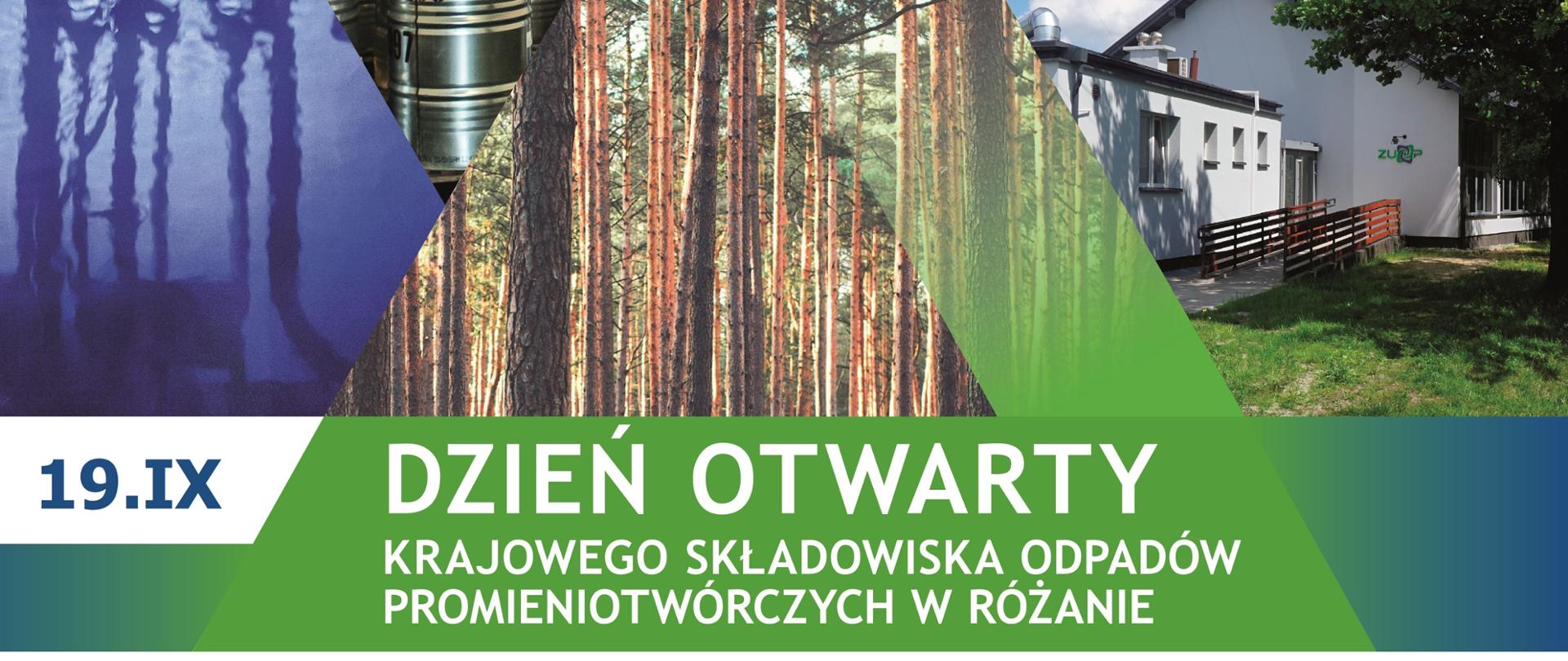 Plakat informujący o dniach otwartych KSOP