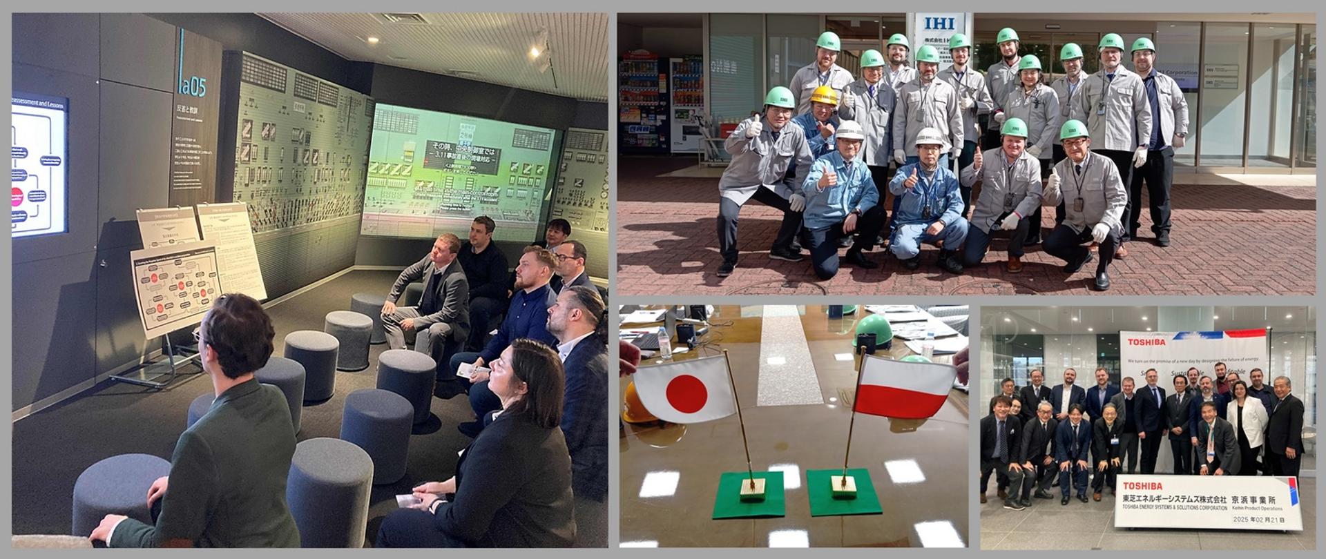 Warsztaty techniczne w obiektach jądrowych w Japonii