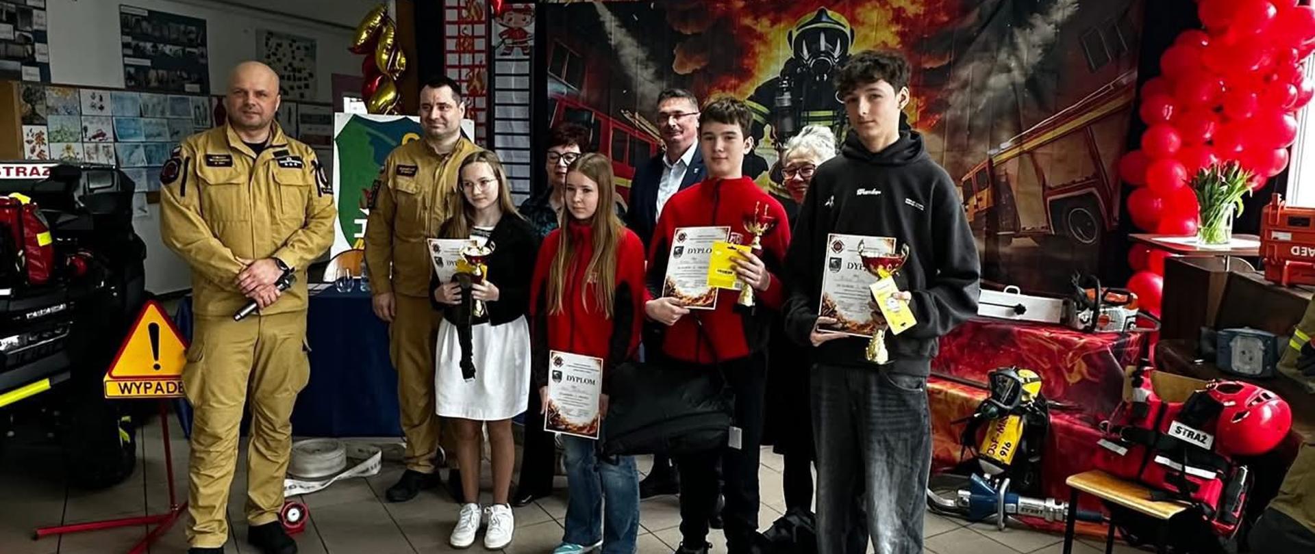 eliminacje gminne do Ogólnopolskiego Turnieju Wiedzy Pożarniczej