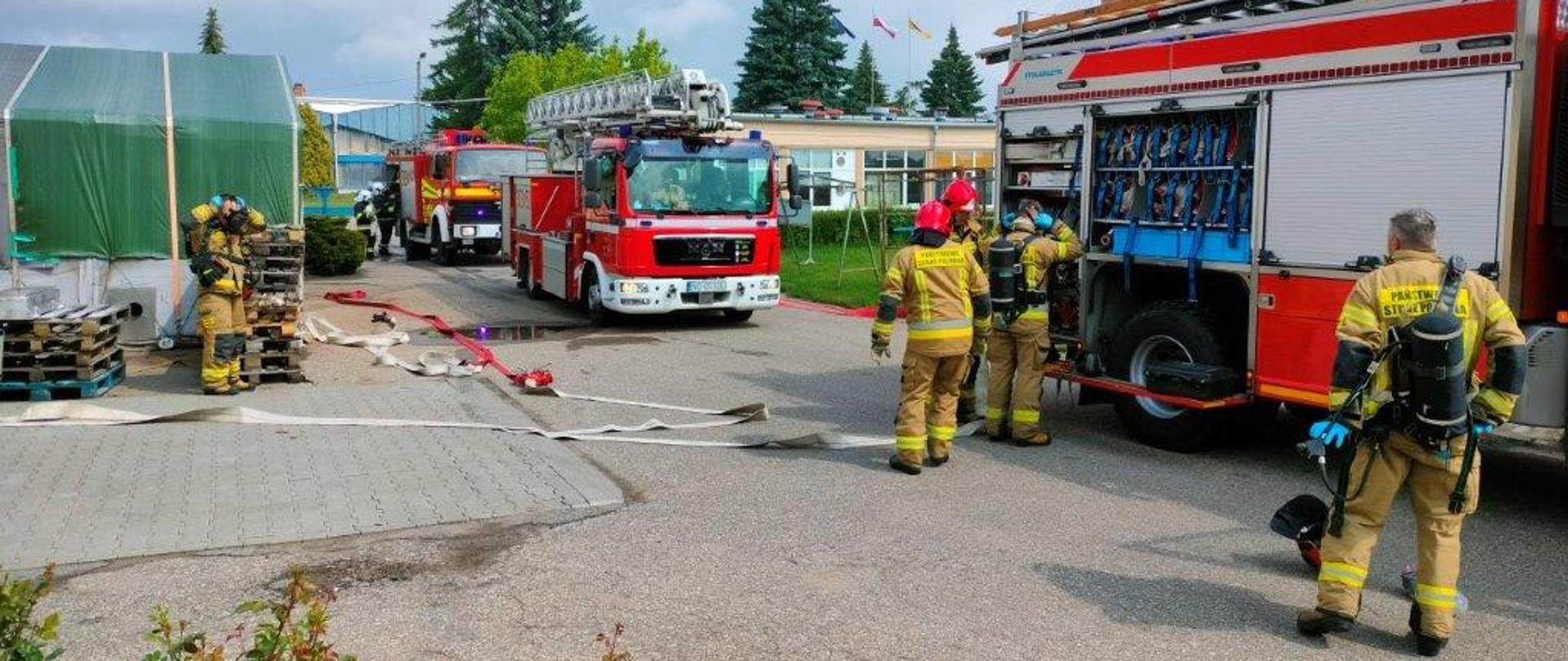 Ćwiczenia w Zakładzie Doświadczalnym w Biskupcu.