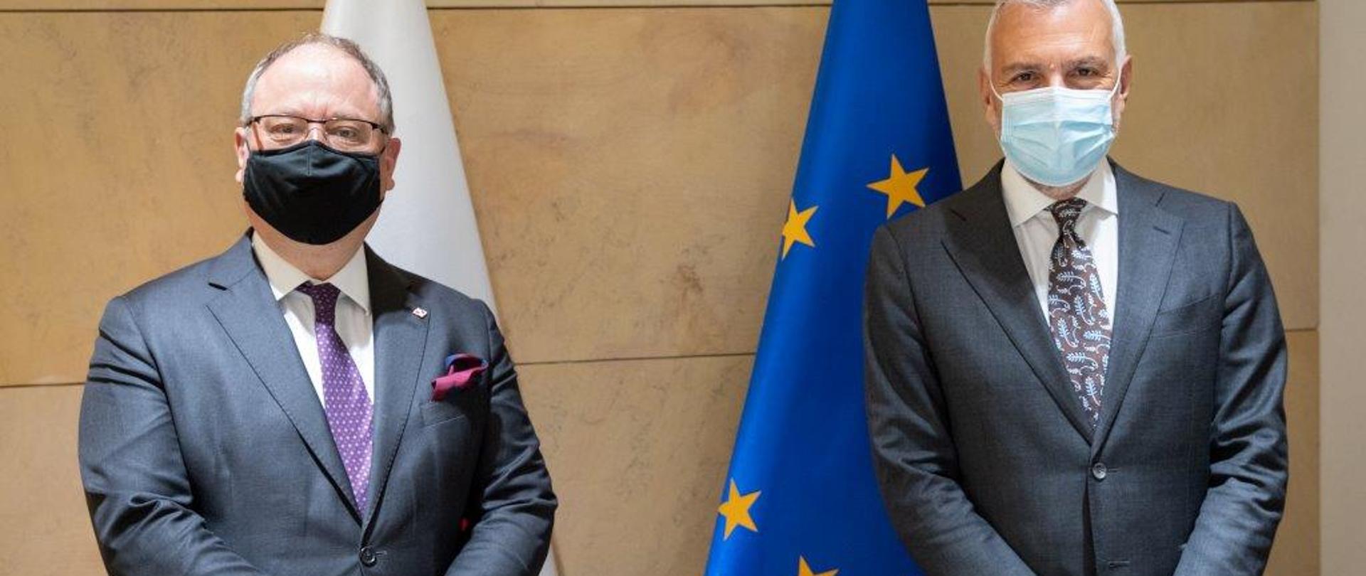 Stefano Sanino visits Ministry Of Foreign Affairs