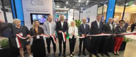 Opening of the Polish national pavilion at the Singapore Fintech Festival. 