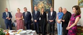 Zahvala Poljski ob poslovilnem srečanju diplomatskega korpusa z veleposlanikom Krzysztofom Olendzkim in Joanno Olendzko ob zaključku službovanja v Sloveniji