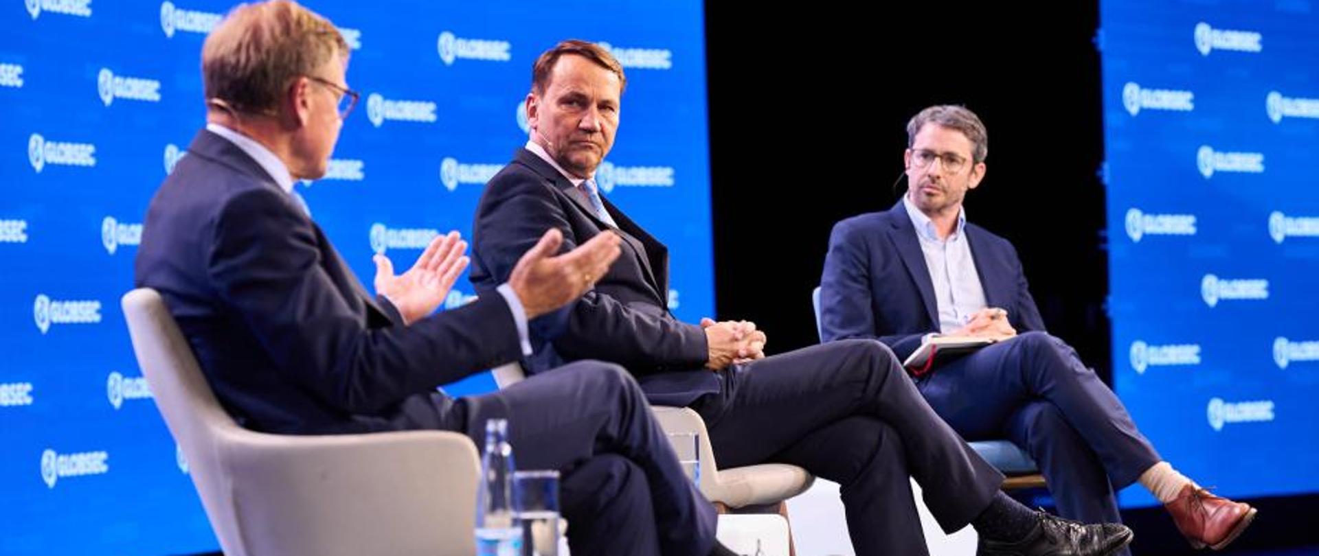 21. edycja GLOBSEC Forum 2026 z udziałem wicepremiera Radosława Sikorskiego
