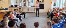 „Talerz zdrowego żywienia” – zajęcia edukacyjne dla dzieci z Niepublicznego Przedszkola „Bajka” w Kaliszu