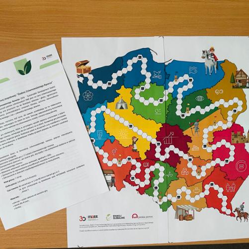 Plansza do gry oraz instrukcja