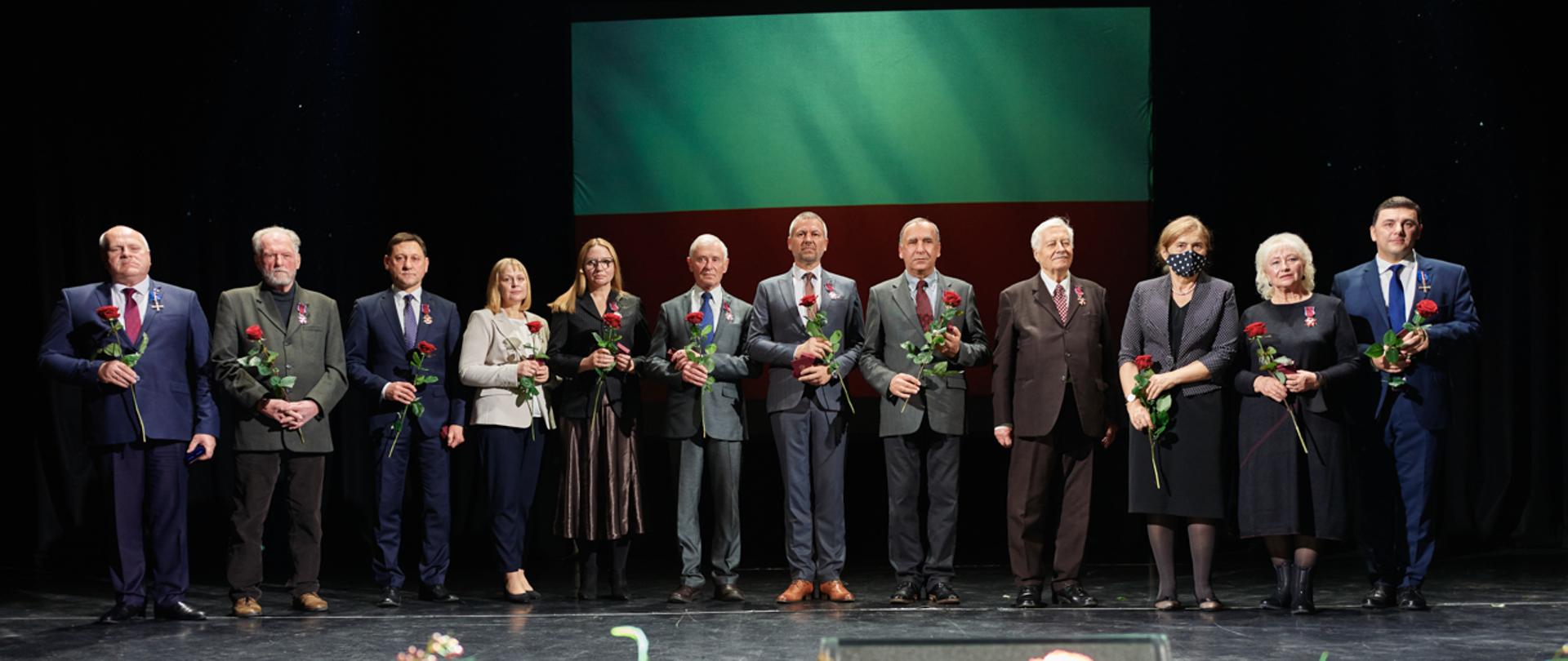 Lenkijos Respublikos Prezidento Andrzejaus Dudos valstybinių apdovanojimų teikimo ceremonija