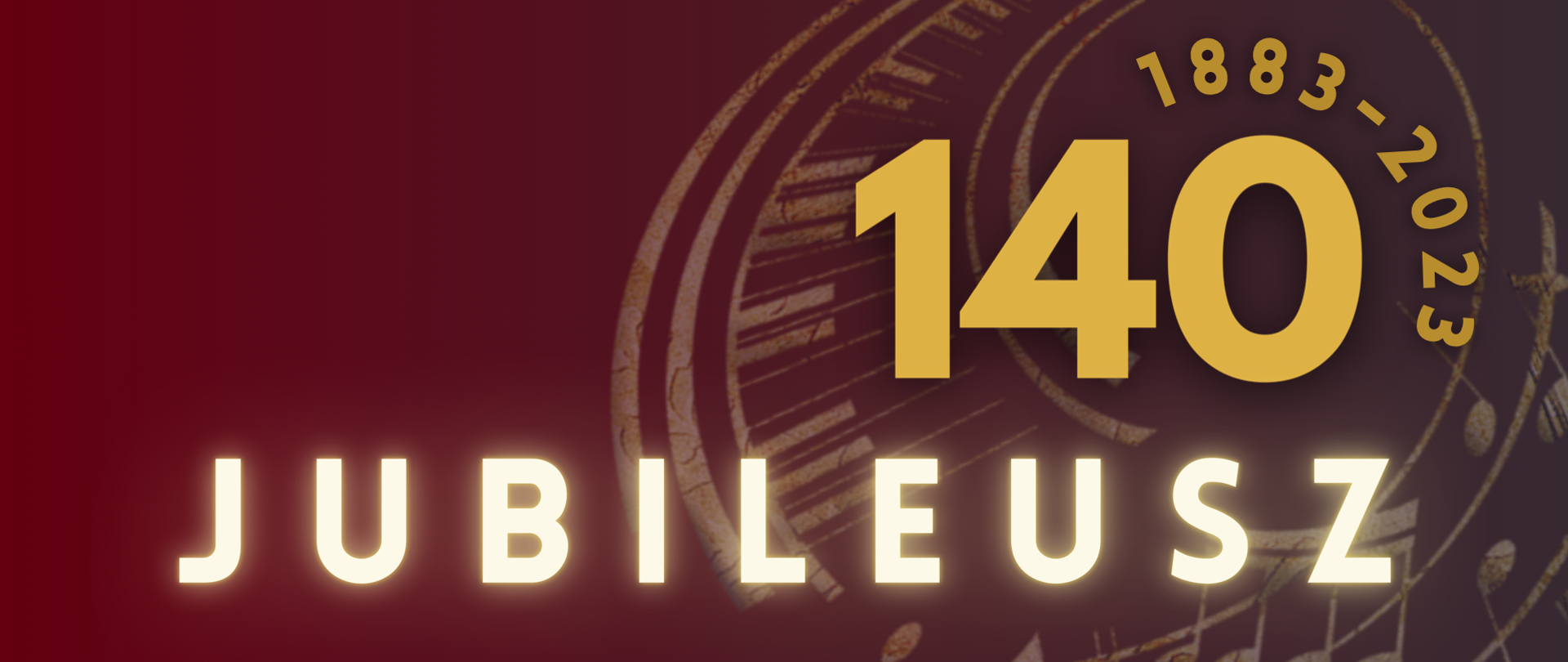 Grafika-Afisz - Jubileusz 140 lat Szkoły