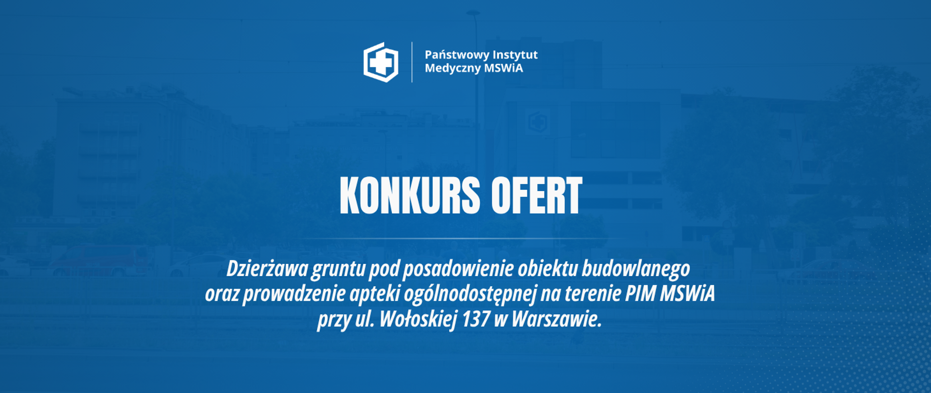 Konkurs ofert - apteka ogólnodostępna