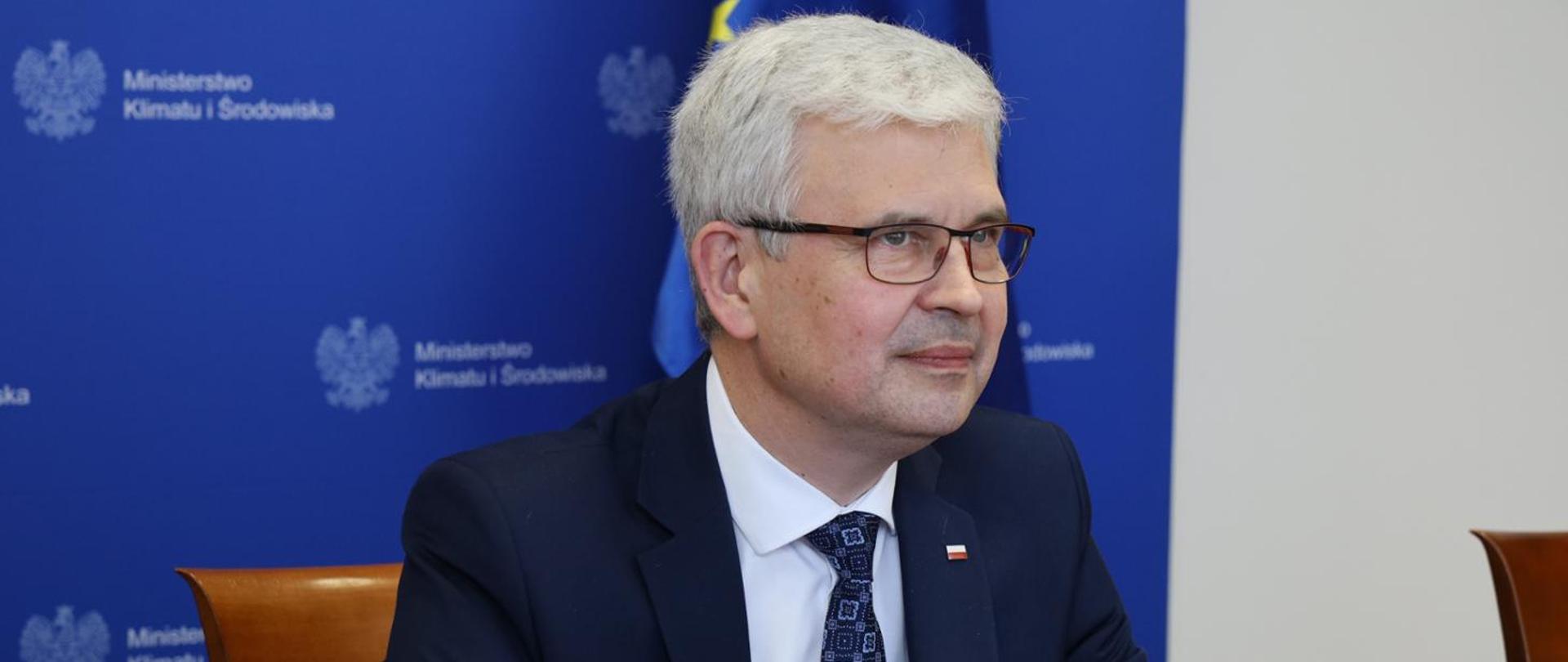 Wiceminister klimatu i środowiska Ireneusz Zyska 