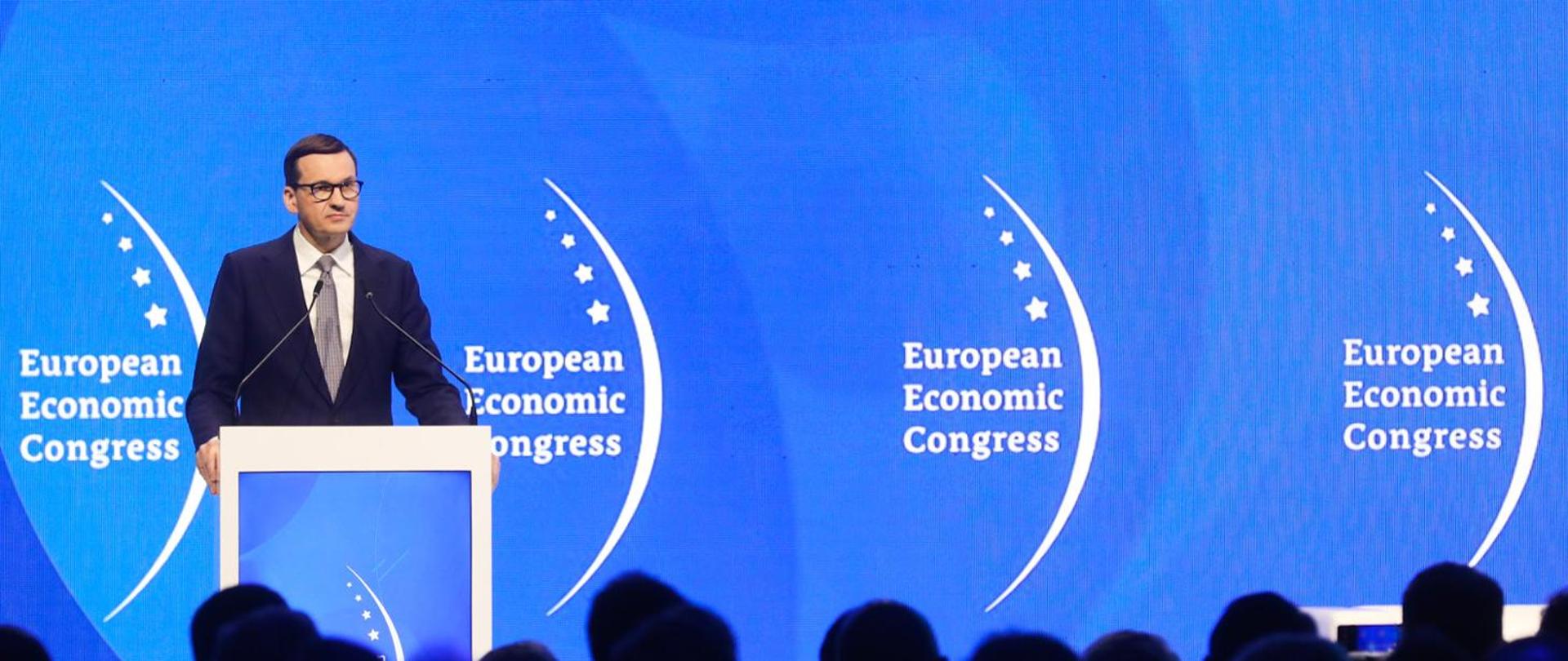 Premier Mateusz Morawiecki na European Economic Congress