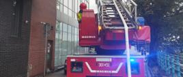 Interwencja strażaków przy ul. Jagiełły we Wrocławiu