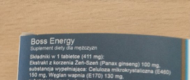 Boss Energy suplement diety