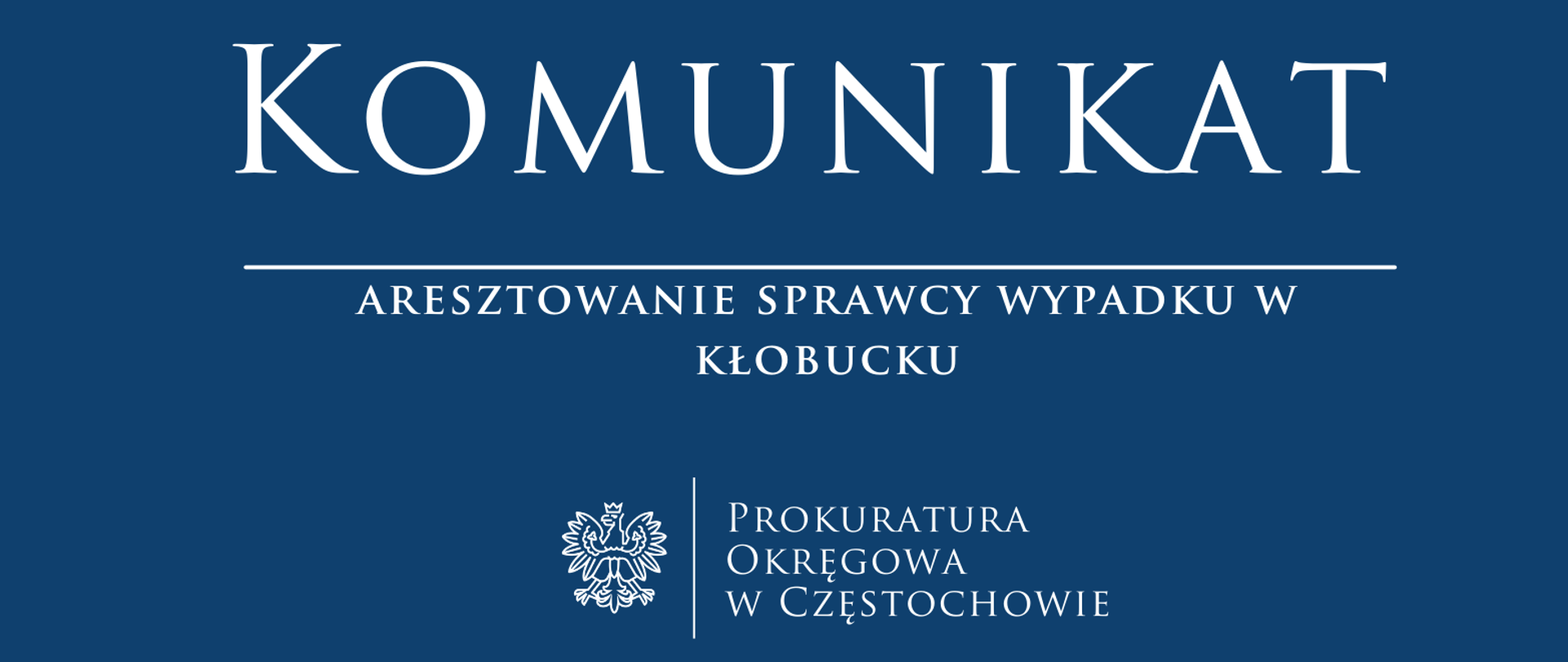 Tymczasowy areszt w sprawie wypadku drogowego w Kłobucku