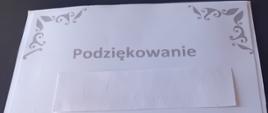  Podziękowanie za zajęcia edukacyjne