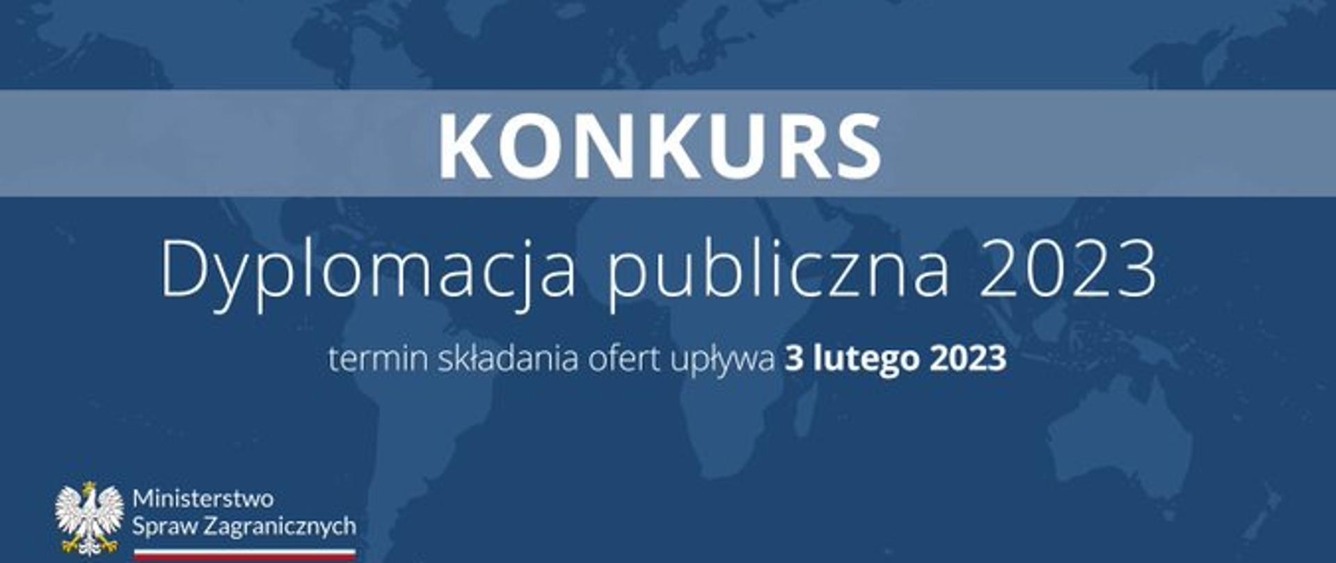 Konkurs "Dyplomacja publiczna 2023"