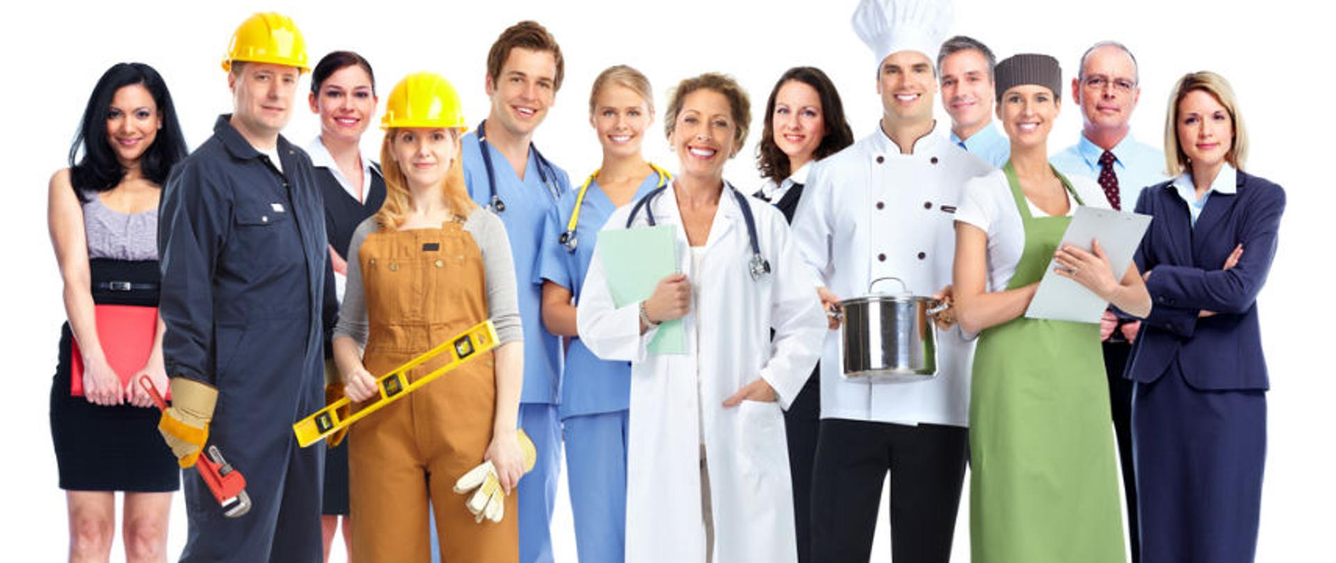 Specjaliści przystępujący do egzaminu zawodowego