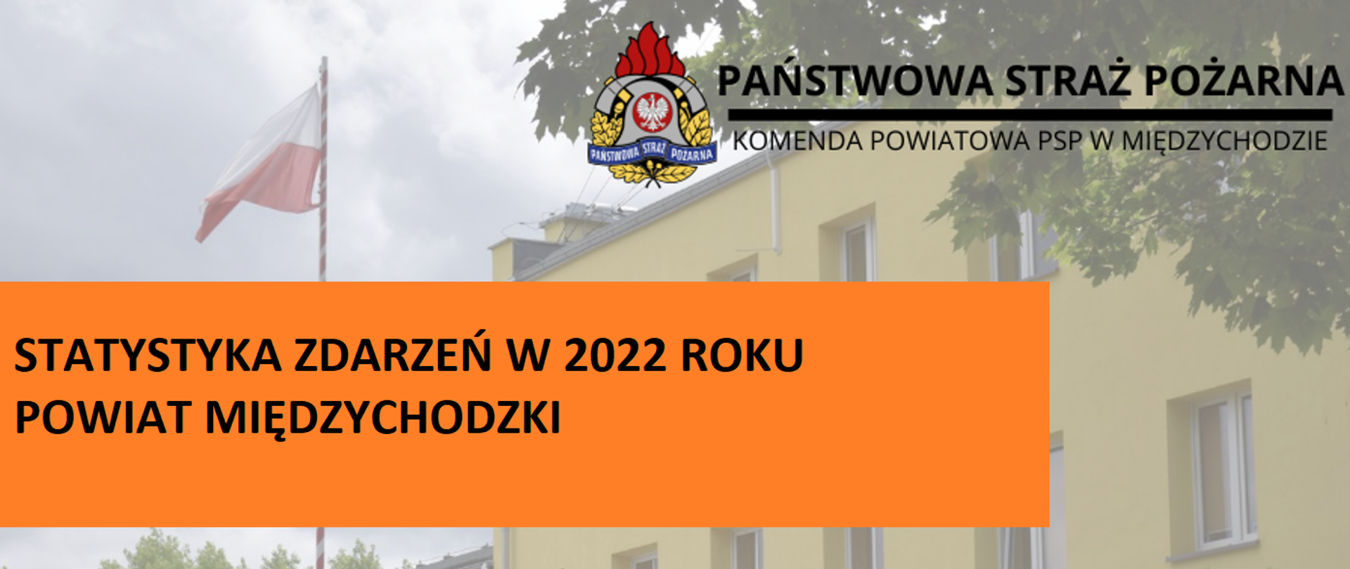 STATYSTYKA ZDARZEŃ W 2022 ROKU