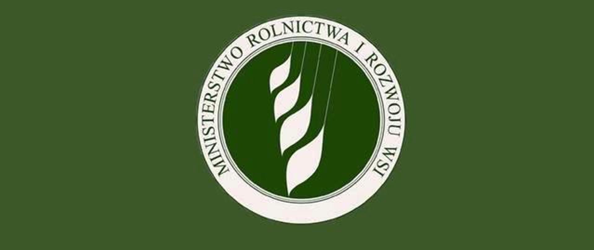 Logo Ministerstwa Rolnictwa i Rozwoju Wsi