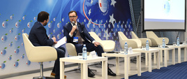 Sławomir Mazurek w rozmowie podczas XII Forum Europa-Ukraina