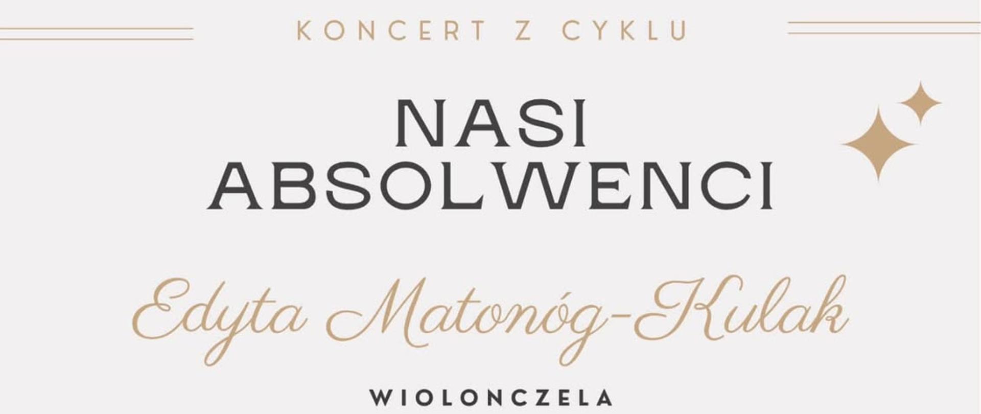 Afisz na koncert, 16 września 2026, zdjęcie wykonawcy w środku, po bokach napisy informacyjne