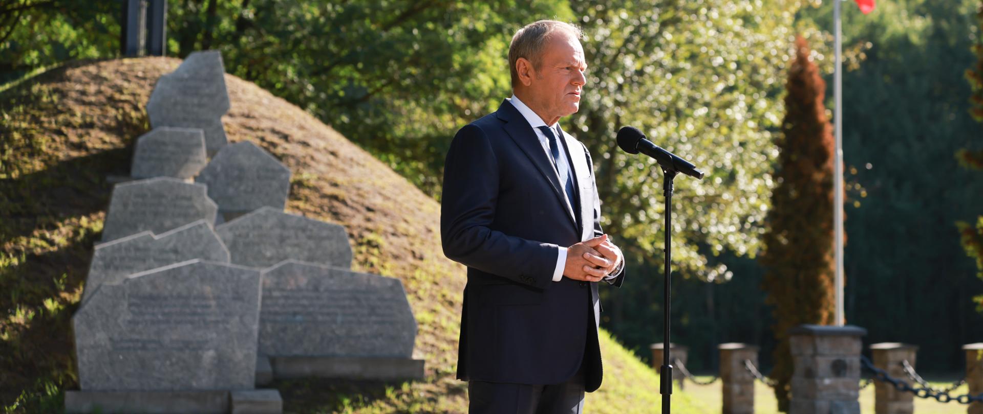 Wizyta premiera Donalda Tuska w Wytycznie w rocznicę agresji ZSRR na Polskę 17.09.2025 r.