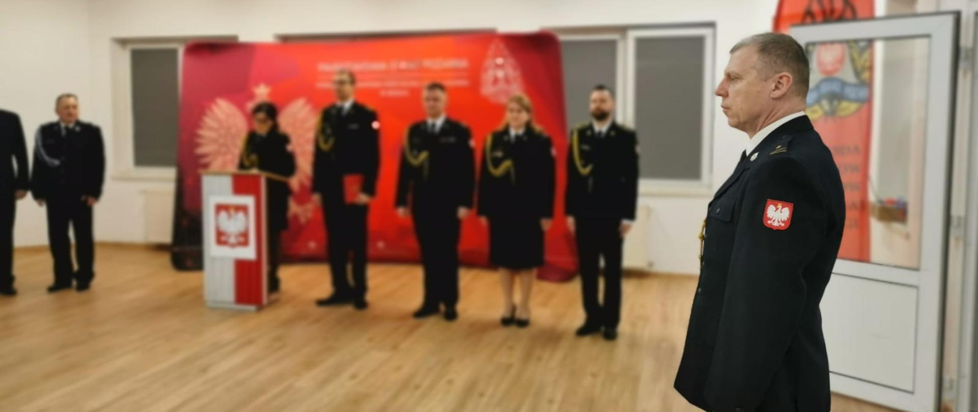 Przejście na zaopatrzenie emerytalne mł.bryg. Grzegorza Pogorzelskiego