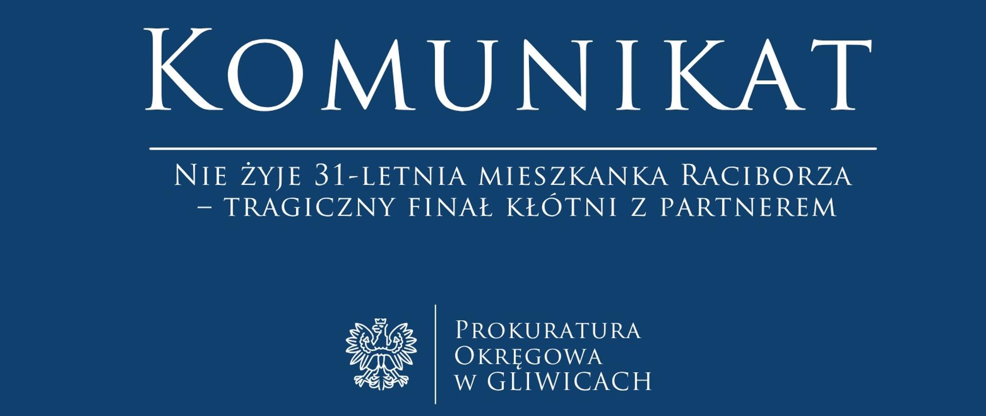 Nie żyje 31-letnia mieszkanka Raciborza – tragiczny finał kłótni z partnerem