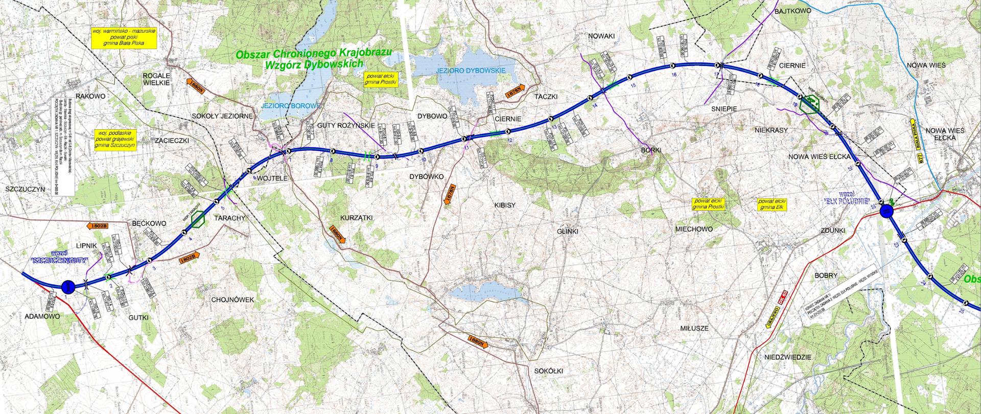 S61 Szczuczyn - Ełk 