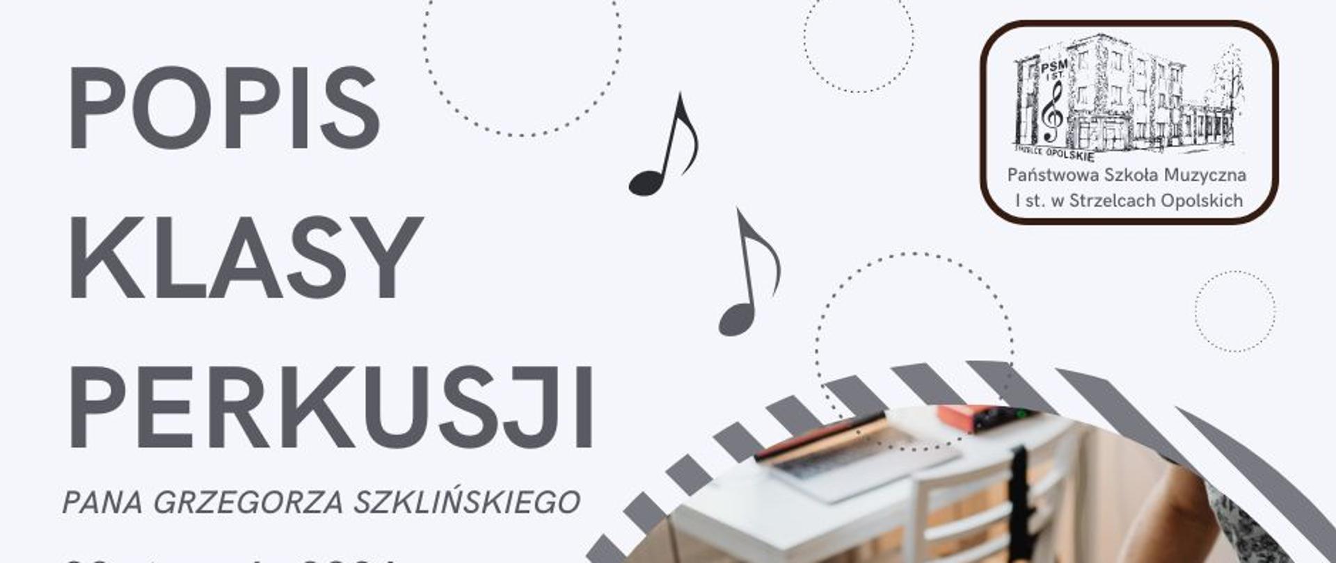 Popis klasy perkusji 23 stycznia 2026 (piątek) godz. 15:30 w sali koncertowej