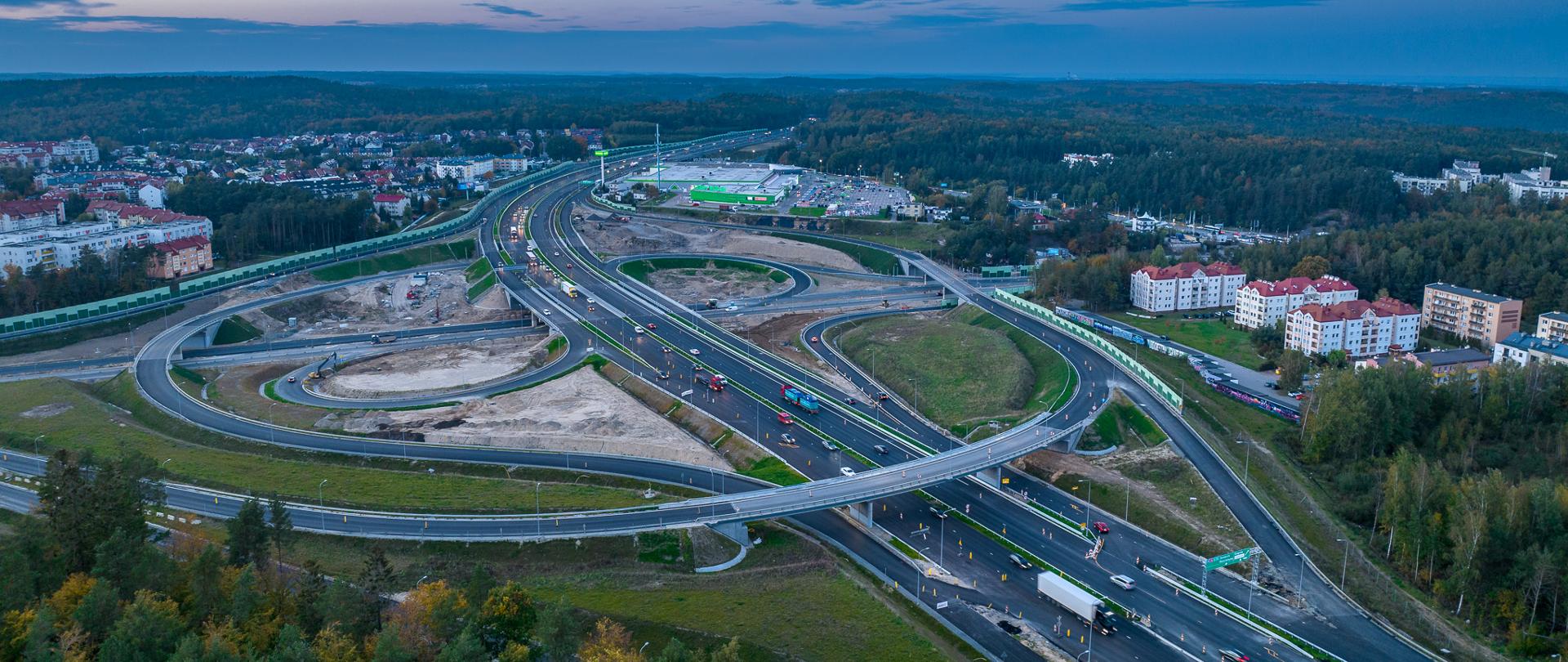 Budowa S6 w. Gdynia Wielki Kack