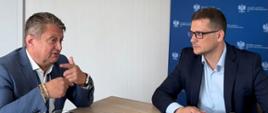 Spotkanie Prezesa RARS, Jana Rajchela z Wojewodą Kujawsko-Pomorskim, Panem Michałem Sztyblem