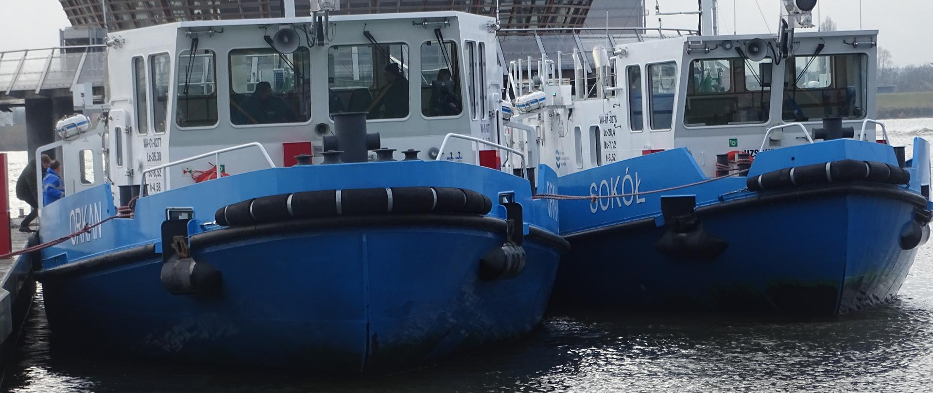 Przygotowania do sezonu zimowego na rzece Wiśle