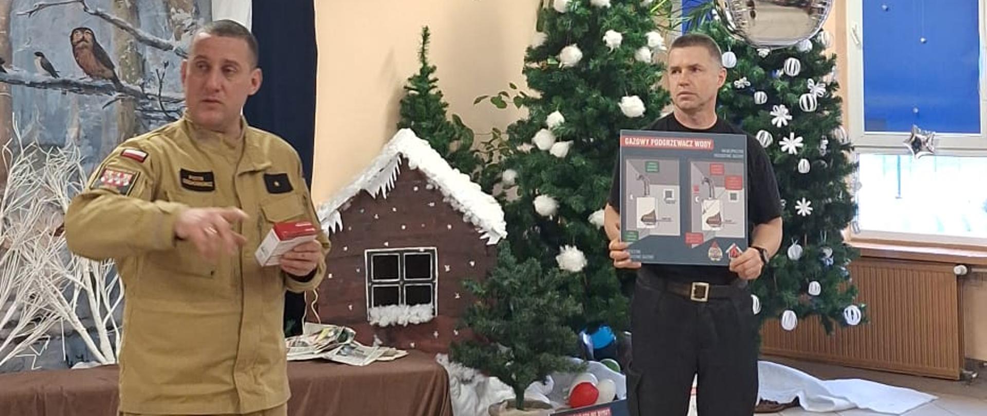 Strażacy z wizytą w Specjalnym Ośrodku Szkolno-Wychowawczym 