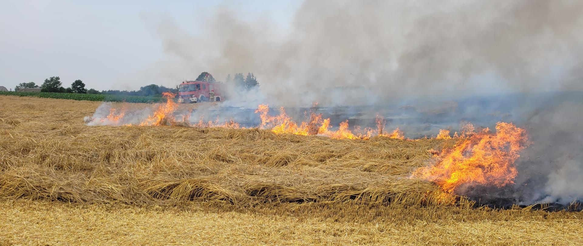 Bezpieczeństwo pożarowe podczas prac żniwnych