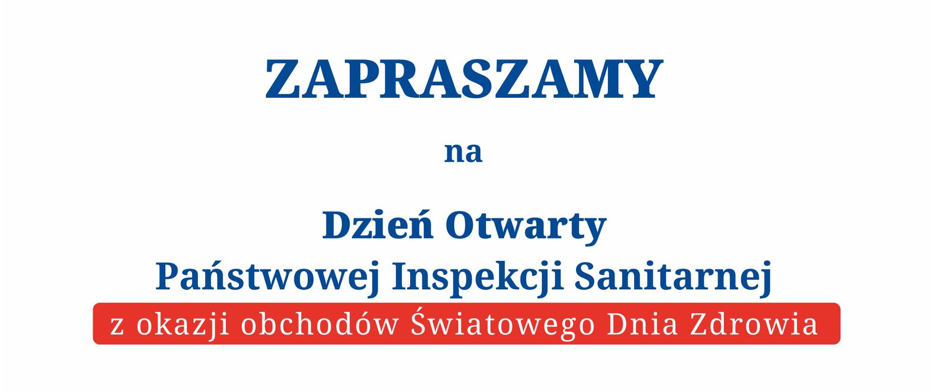 Dzień Otwarty Państwowej Inspekcji Sanitarnej
