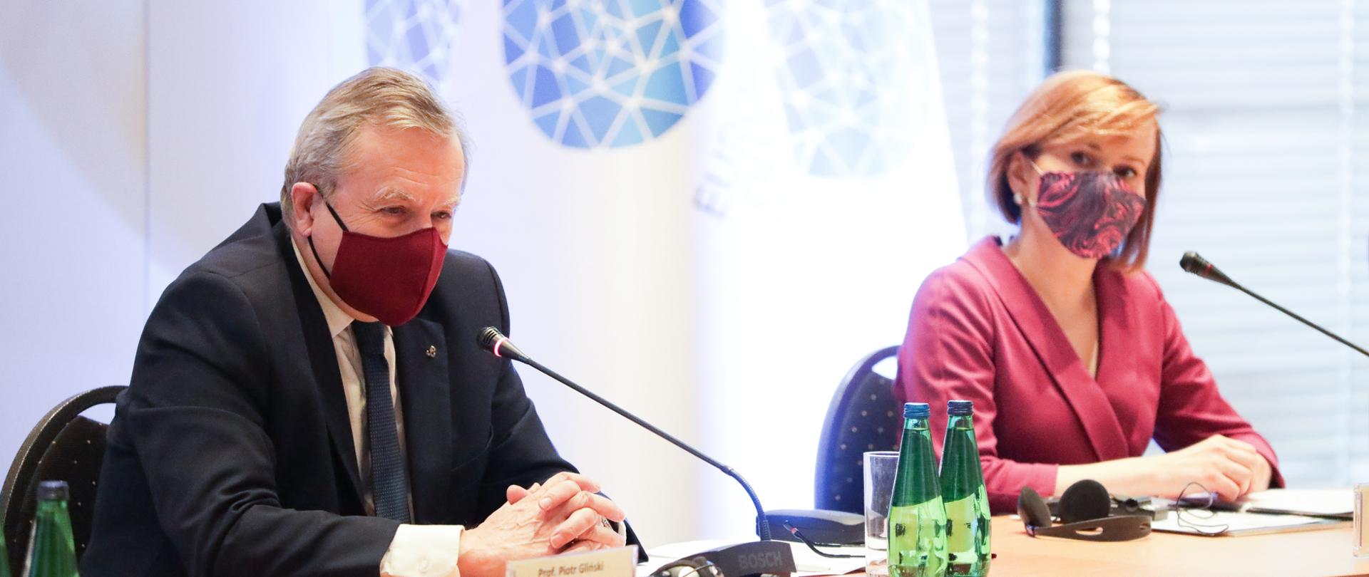 Wicepremier Piotr Gliński zapewnił o wsparciu MKDNiS dla Igrzysk Europejskich Kraków-Małopolska 2023, fot. Danuta Matloch