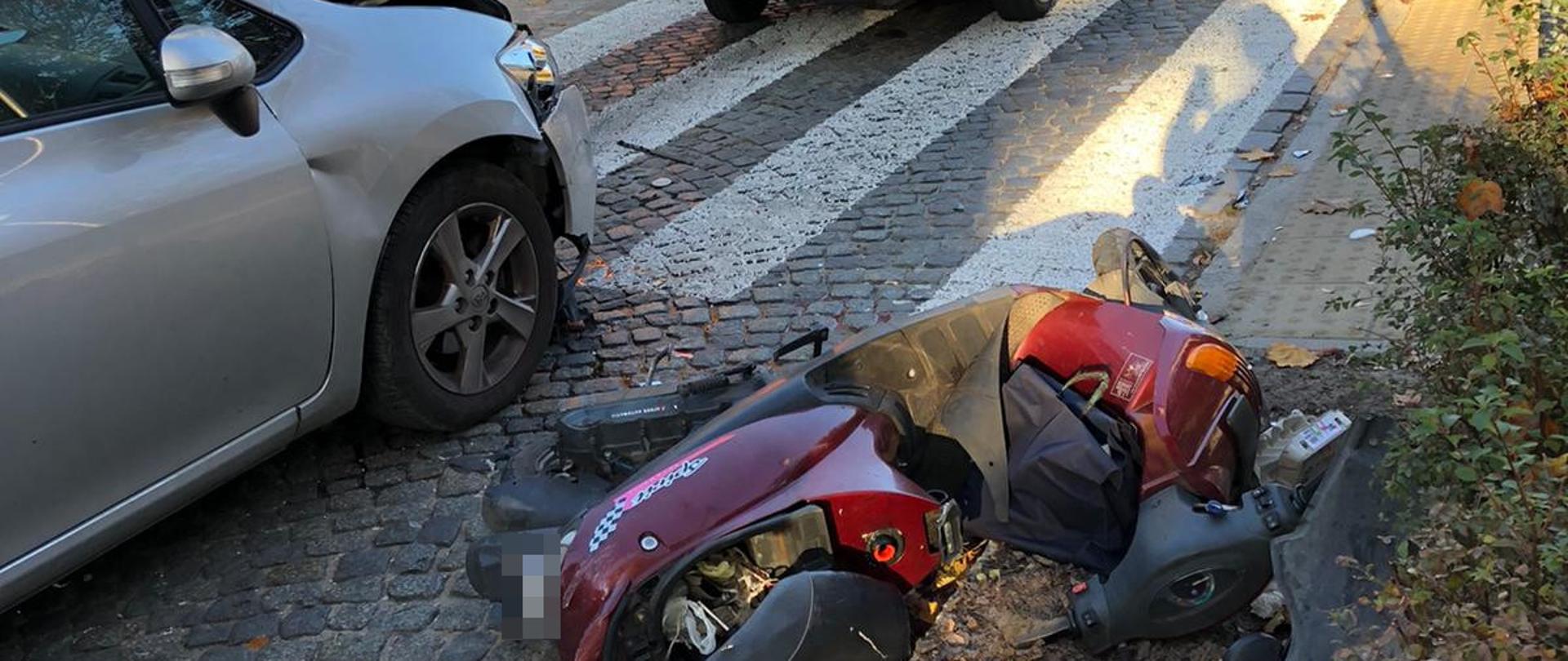 Miejscowe zagrożenie - Ciechanów, ul. Sienkiewicza