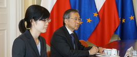 Wizyta Ambasadora Japonii - Kadr na delegację ambasady