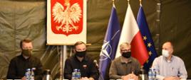 On Friday, November the12th, in Olsztyn, Andrzej Duda, the President of the Republic of Poland, the Commander-in-Chief of the Armed Forces of the Republic of Poland , and Mariusz Błaszczak, the Minister of National Defence met with the command and soldiers of the 16th Mechanized Division as well as with officers of other services serving on the Polish-Belarusian border.1