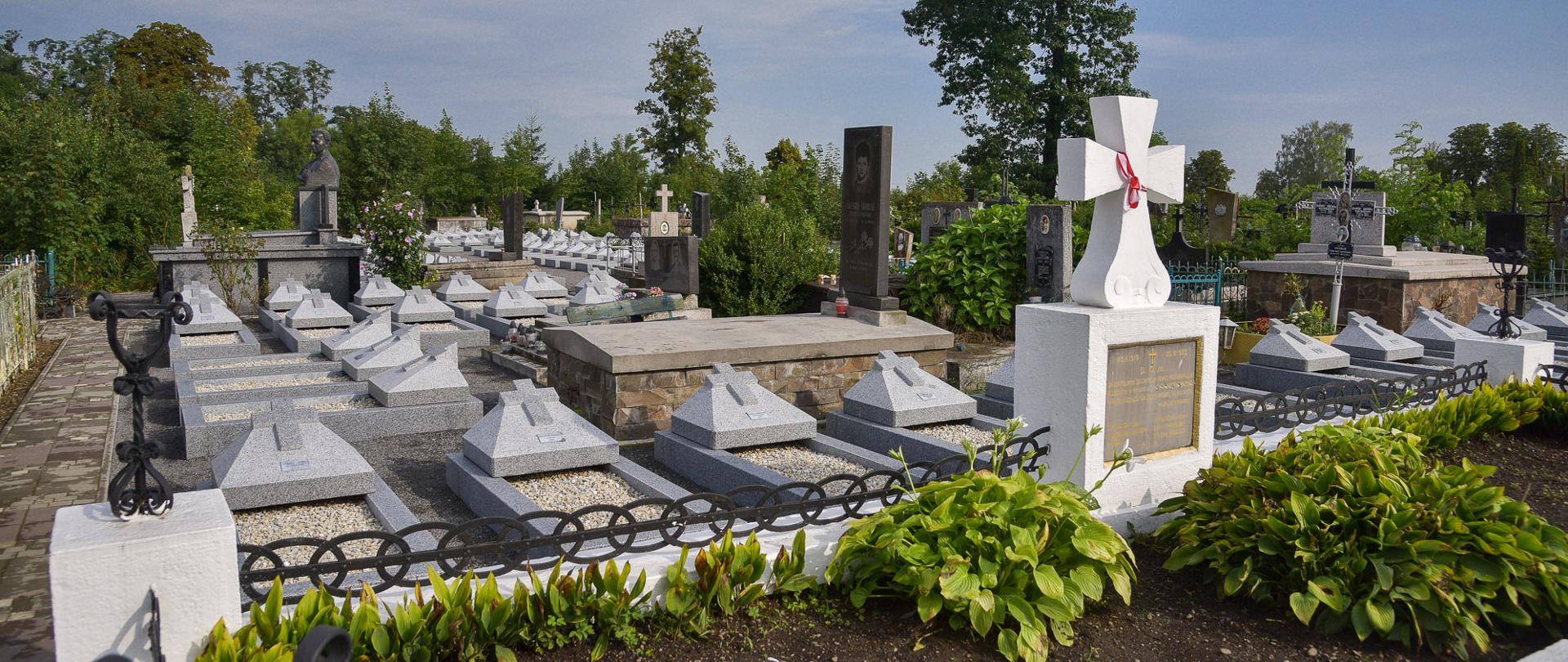 Stryj - kwatera żołnierzy polskich