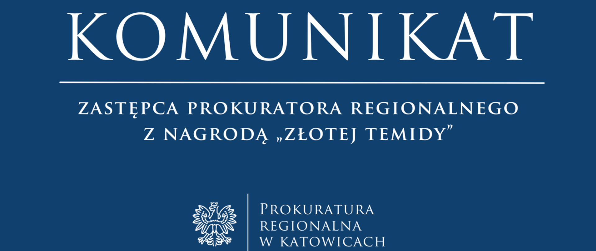 Zastępca Prokuratora Regionalnego z nagrodą „Złotej Temidy ...