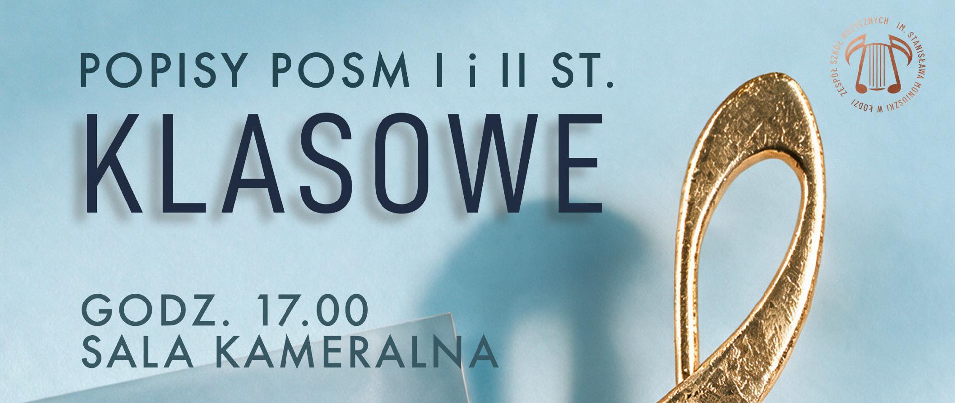 Popisy klasowe - plakat