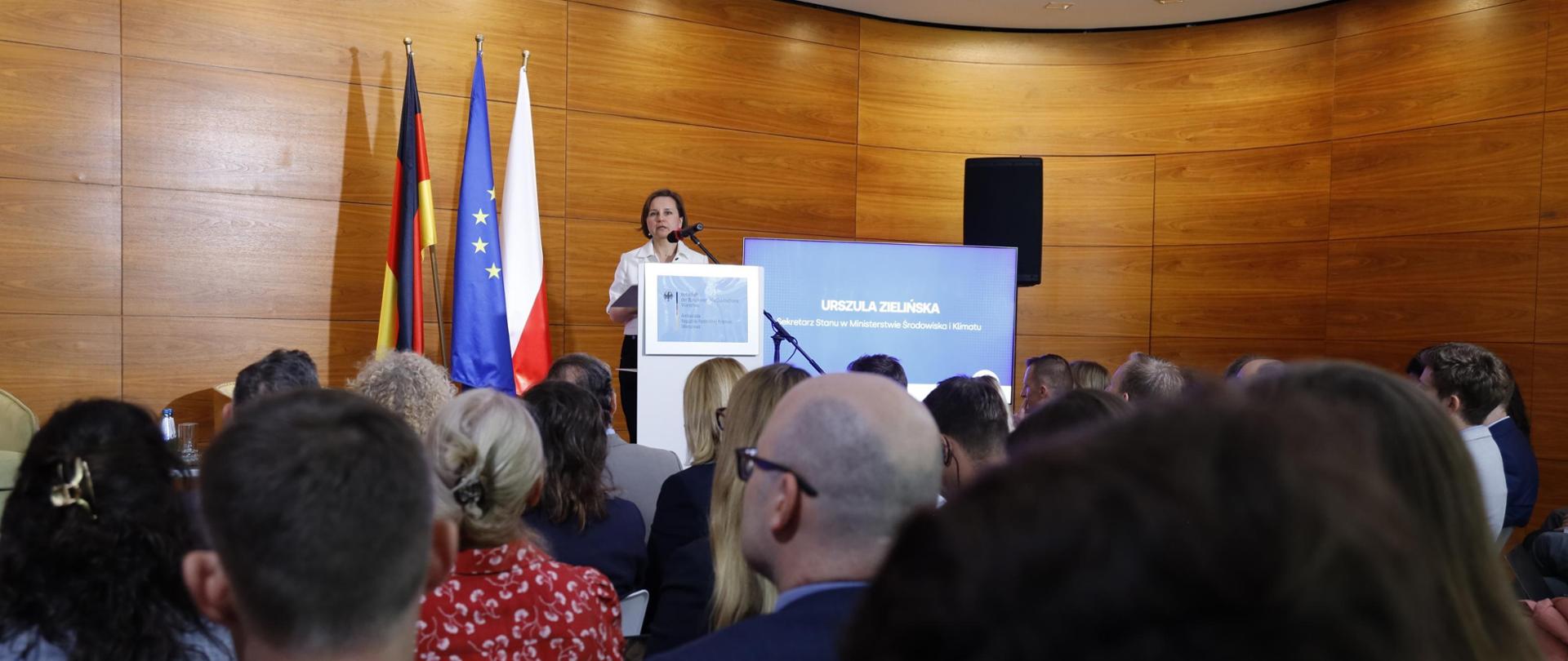 Wiceministra Urszula Zielińska na „Warsaw Climate Talks”