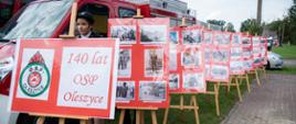 Zdjęcie przedstawia Galerie zdjęć podczas uroczystości 140 lecia OSP Oleszyce