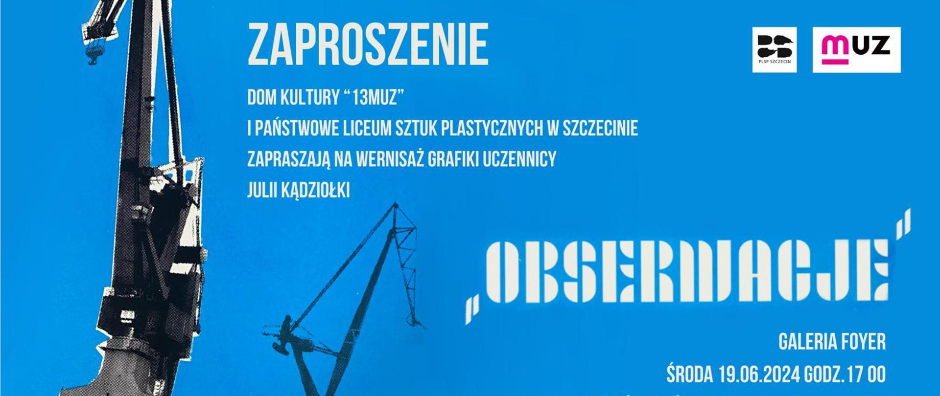 Plakat -zaproszenie