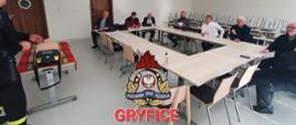 Na zdjęciu szkolenie z udzielania pierwszej pomocy 